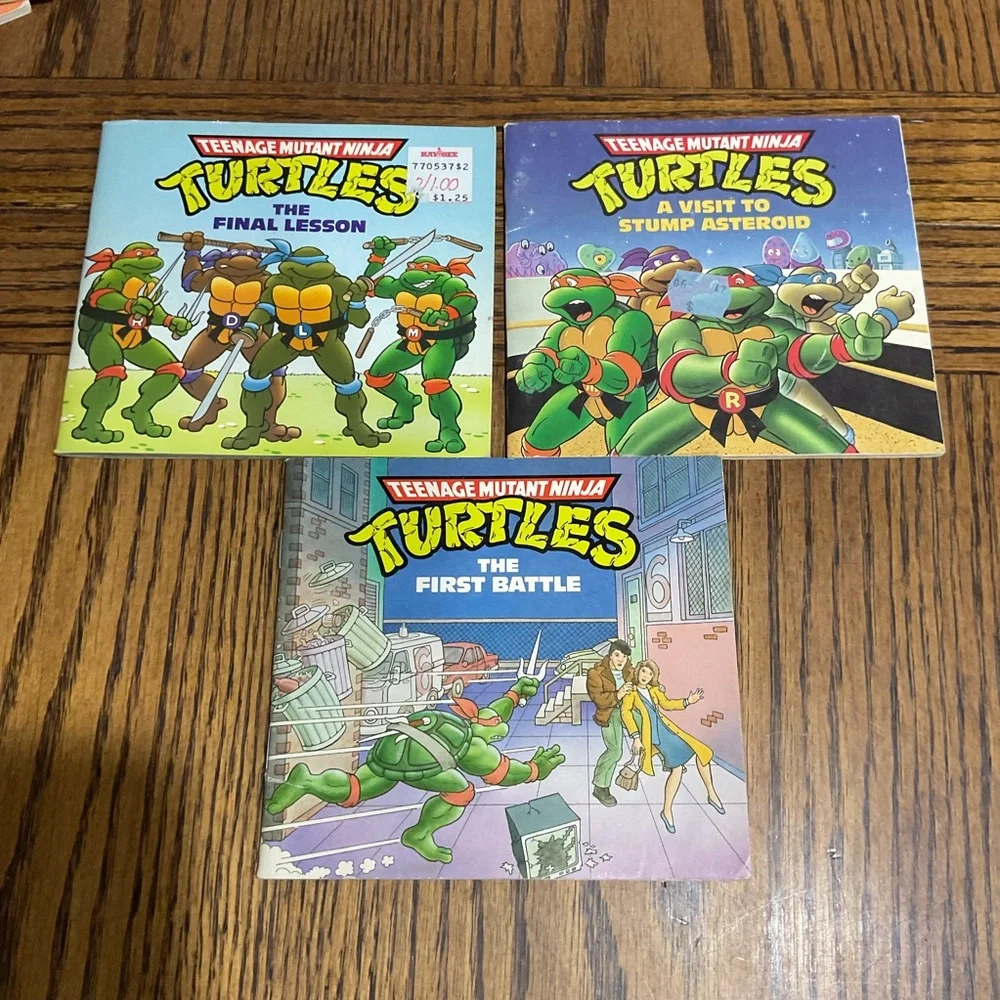 Teenage Mutant Ninja Turtles books 📚